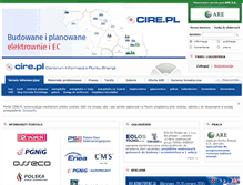 Tablet Screenshot of cire.pl